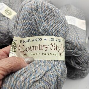 12 - Vtg Discontinued Sirdar Highlands & Islands Country Style Double Knit Yarn